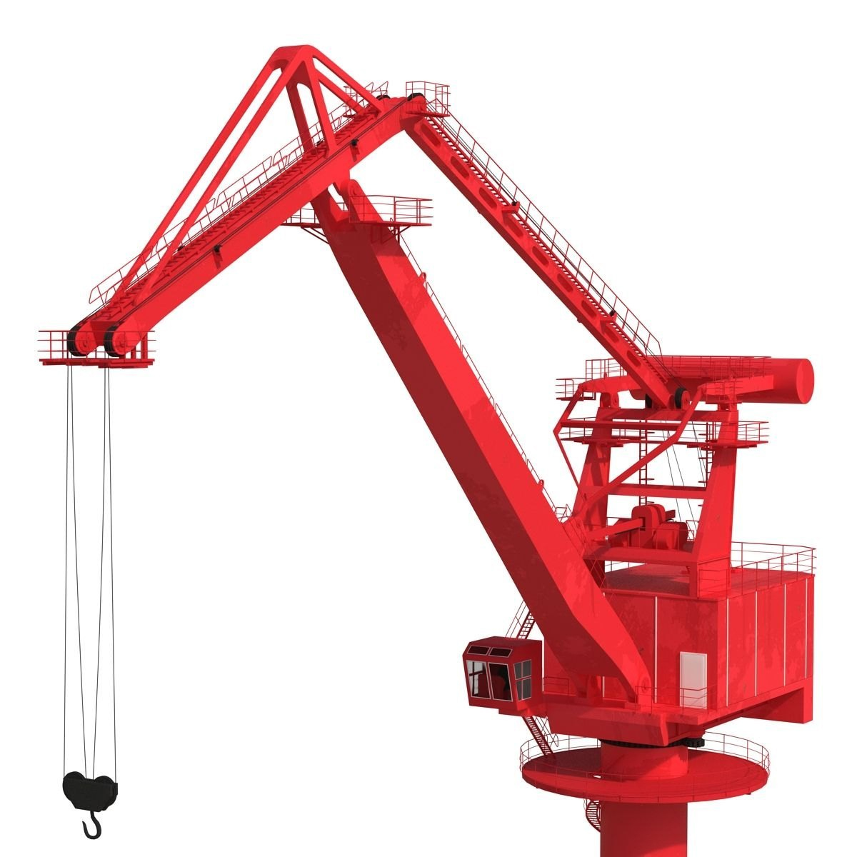 Level Luffing Crane 1