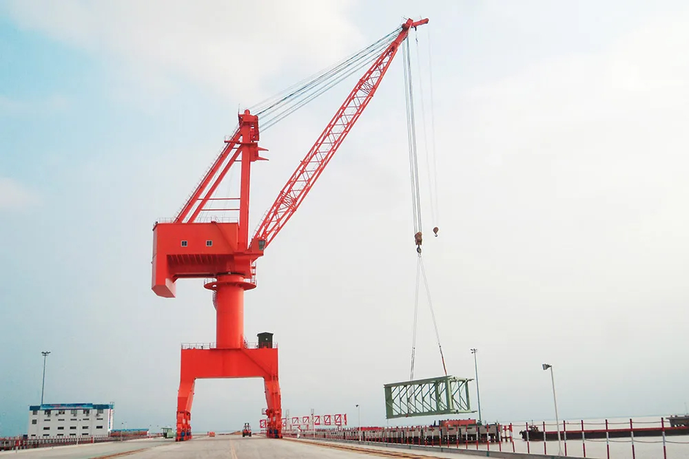 Level Luffing Crane