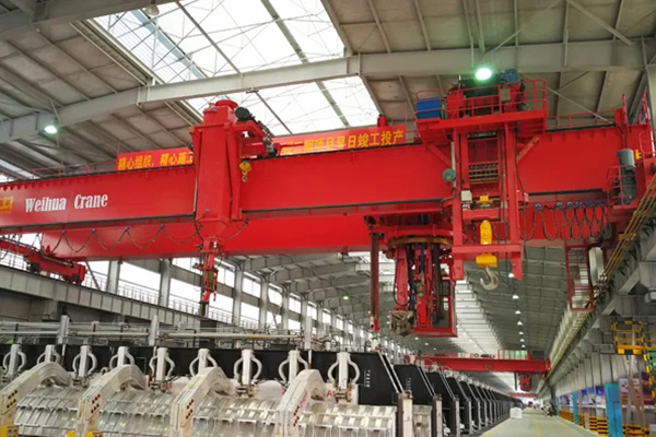 Pot Tending Machine Crane