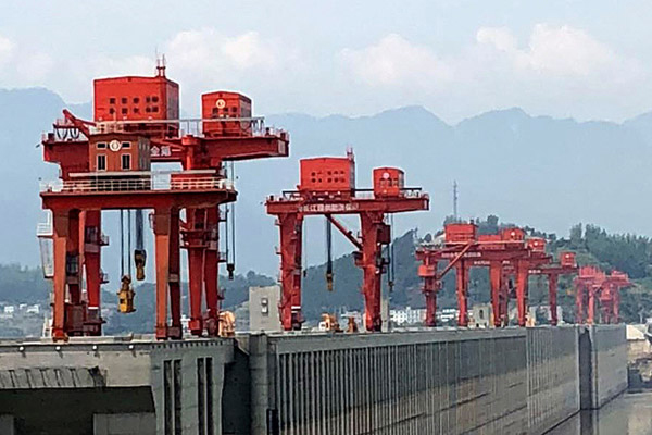 Dam Floodgate Gantry Hoist