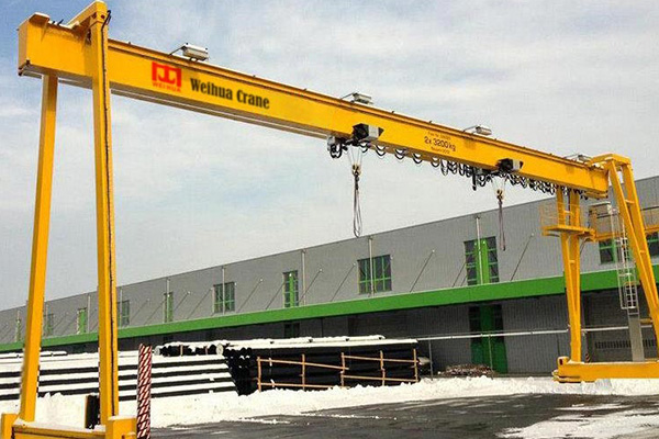 MH Single Girder Gantry Crane with Hoist